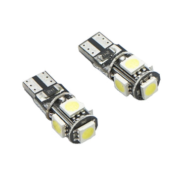 Set of 2 LED SMD bulbs 12V T10 0.16A cold light Breckner Germany