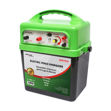 DC 220V/AC 12V pulse generator device 6.2 Joule, 40 km electric fence Breckner Germany