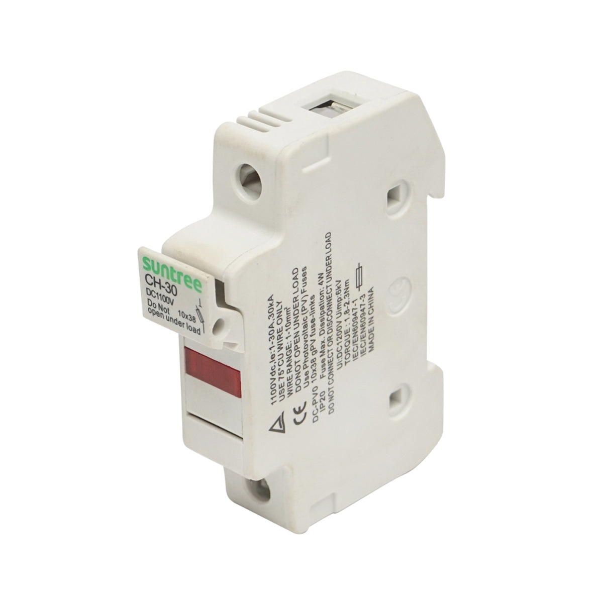 Base, fusible separator gPV for photovoltaic systems 1P, 1100V Suntree