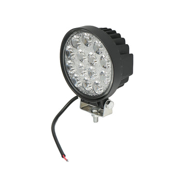 Lamp with 14 LEDs 10-30V 42W radiation angle 30 degrees spotlight type 114x114x61mm Breckner Germany