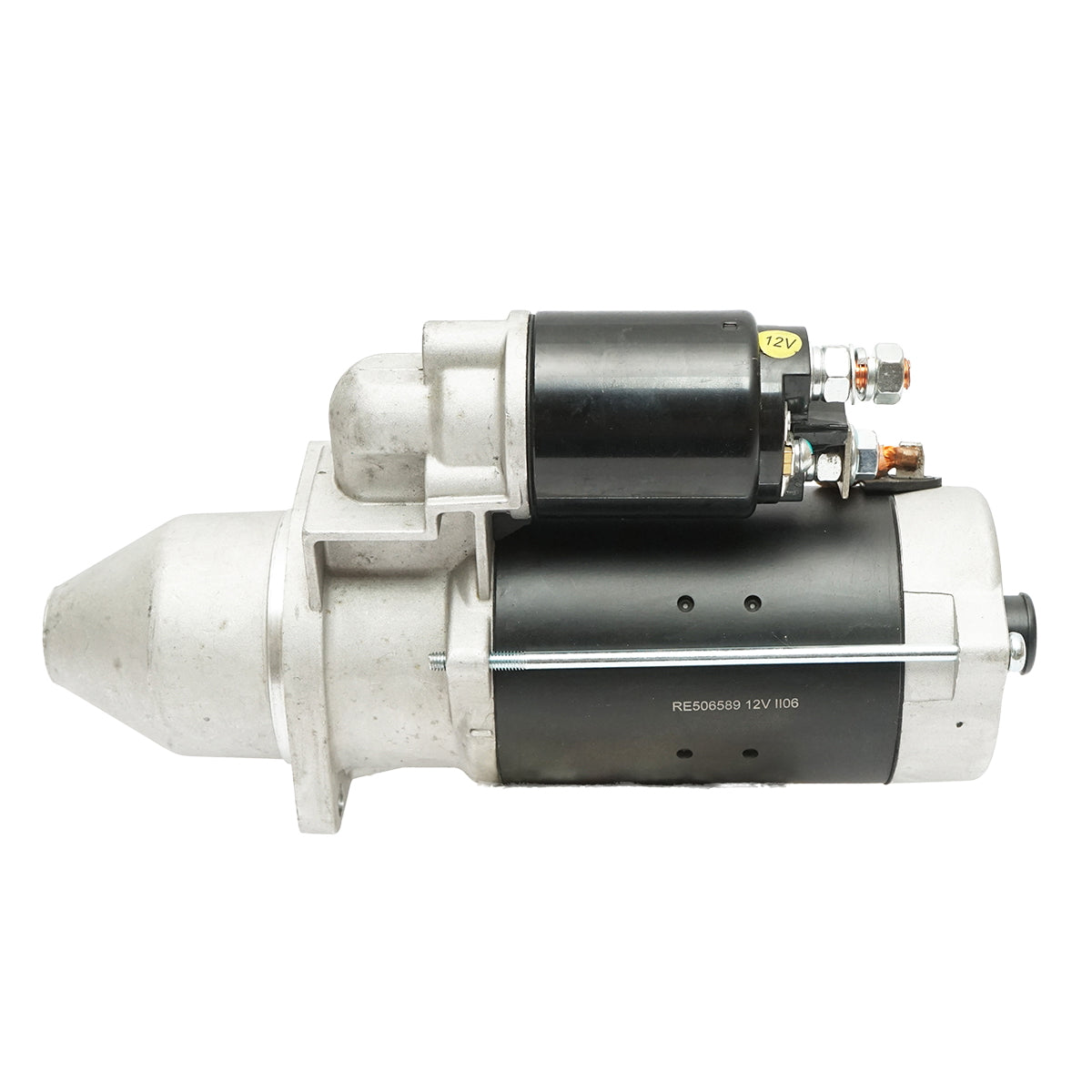 12V/3.4KW starter motor John Deere OEM code 0001230003, DRS0152, RE500819, RE501854, RE506589, RE71505, 18363, LRS02467, 11131883, AZF4240, IS1300, MS419, 69145