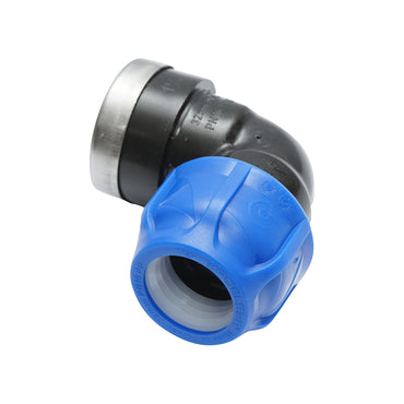 Compression fitting mother inner thread D32mmx1-1/4 PN 16 bar for PEHD irrigation systems