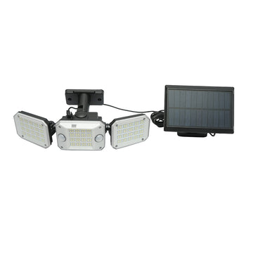 LED lamp with solar panel, remote control, and 2000mAh battery, IP65 Breckner Germany