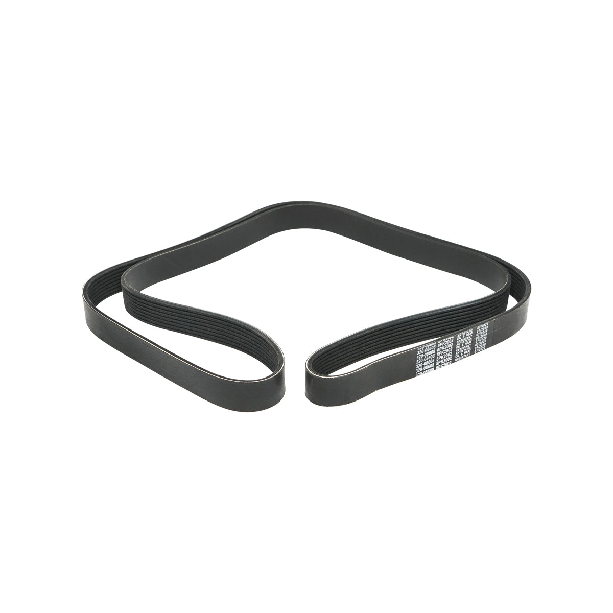 Fan belt 8PK2002 for JCB 2CX, 210, 212, MIDI CX: 2CX UTILITY, 2CX, 2CX-AIRMASTER, 2CX-SM, 2CXL, 2CXS, 2CXSL OEM 320-08608