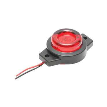 Side marker lamp with LED 12-24V, red FR0169 Breckner Germany