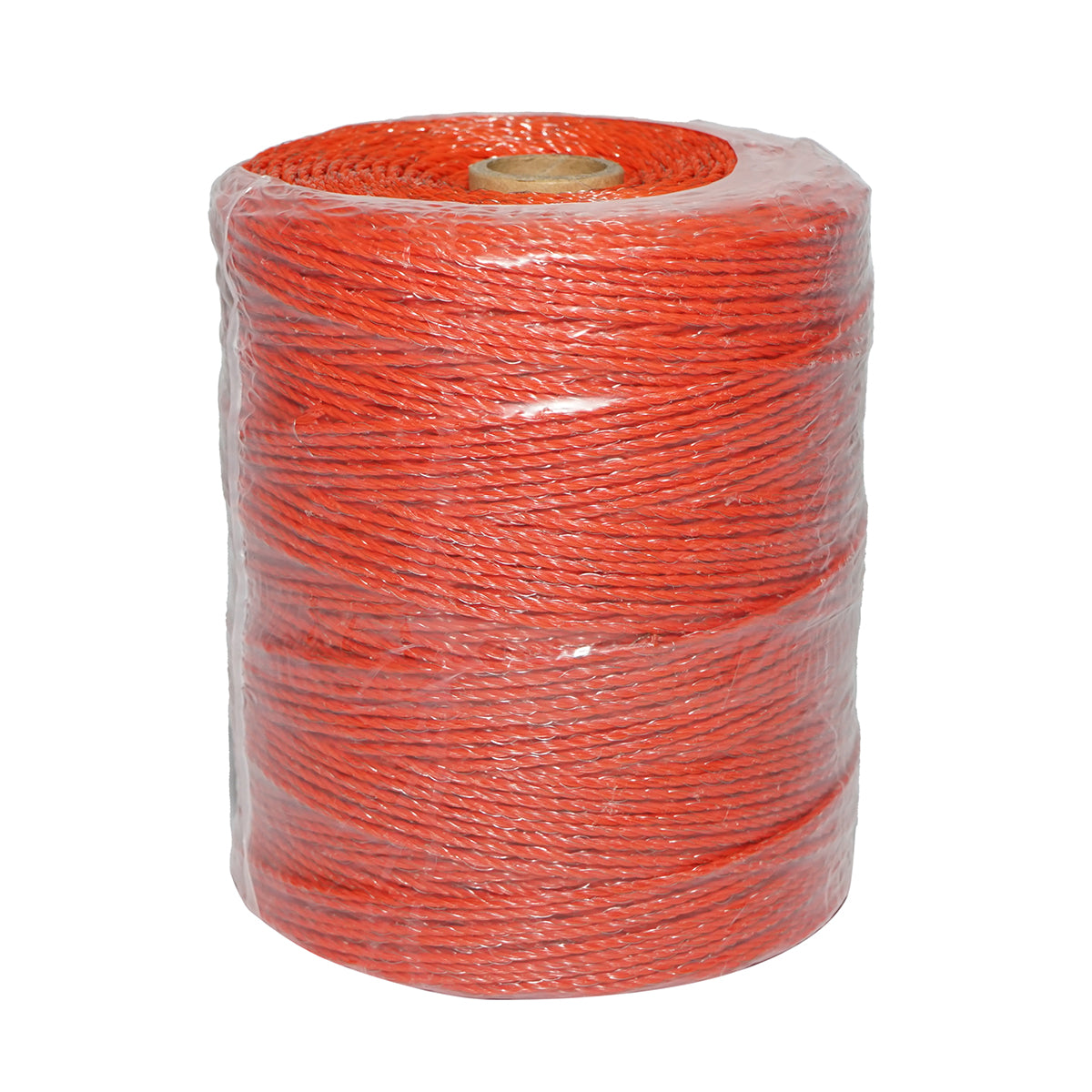 Orange wire roll, 2mm, 3x0.15mm stainless steel, 15 Ohm/m, 500m electric fence Breckner Germany