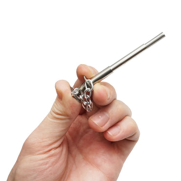 Stainless steel device for extracting pollen from honeycombs 100mm