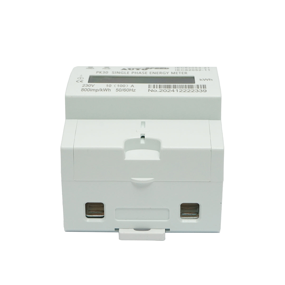 Meter, smart single-phase digital meter 230 VAC, 100A, DIN rail 4 modules MF0028-02806