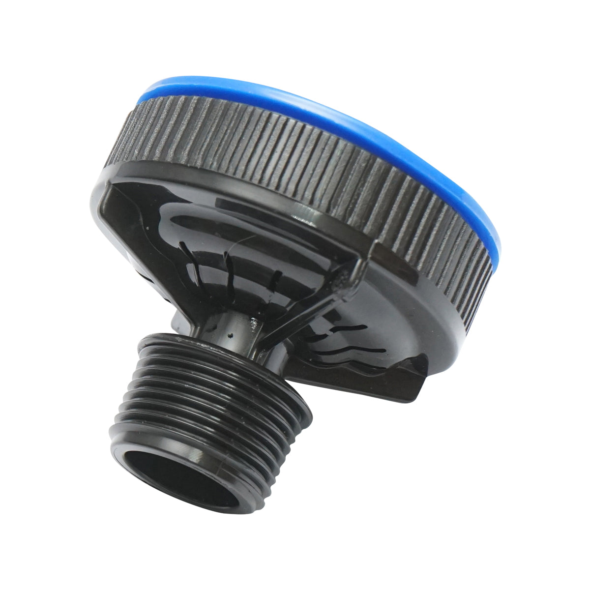 Drip emitter with external thread D20mm for irrigation systems