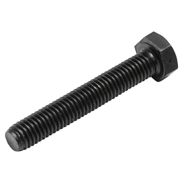 Black screw with hexagonal head DIN 933 M8x50 G10.9 200 pieces/bag