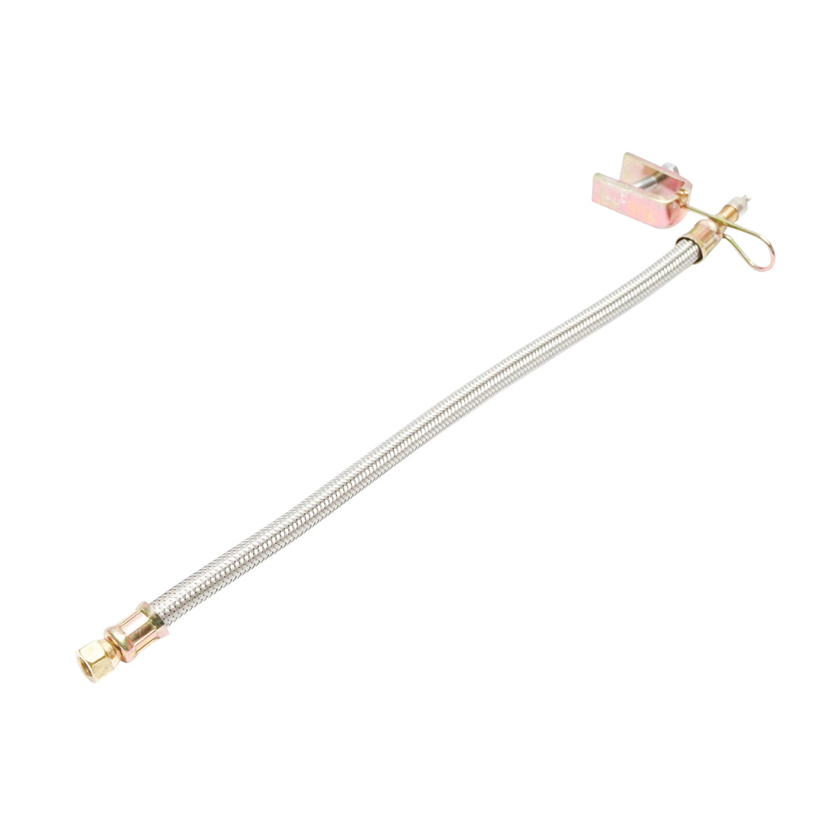 Wheel hub extension with metal protection and clip with screw 50/400mm