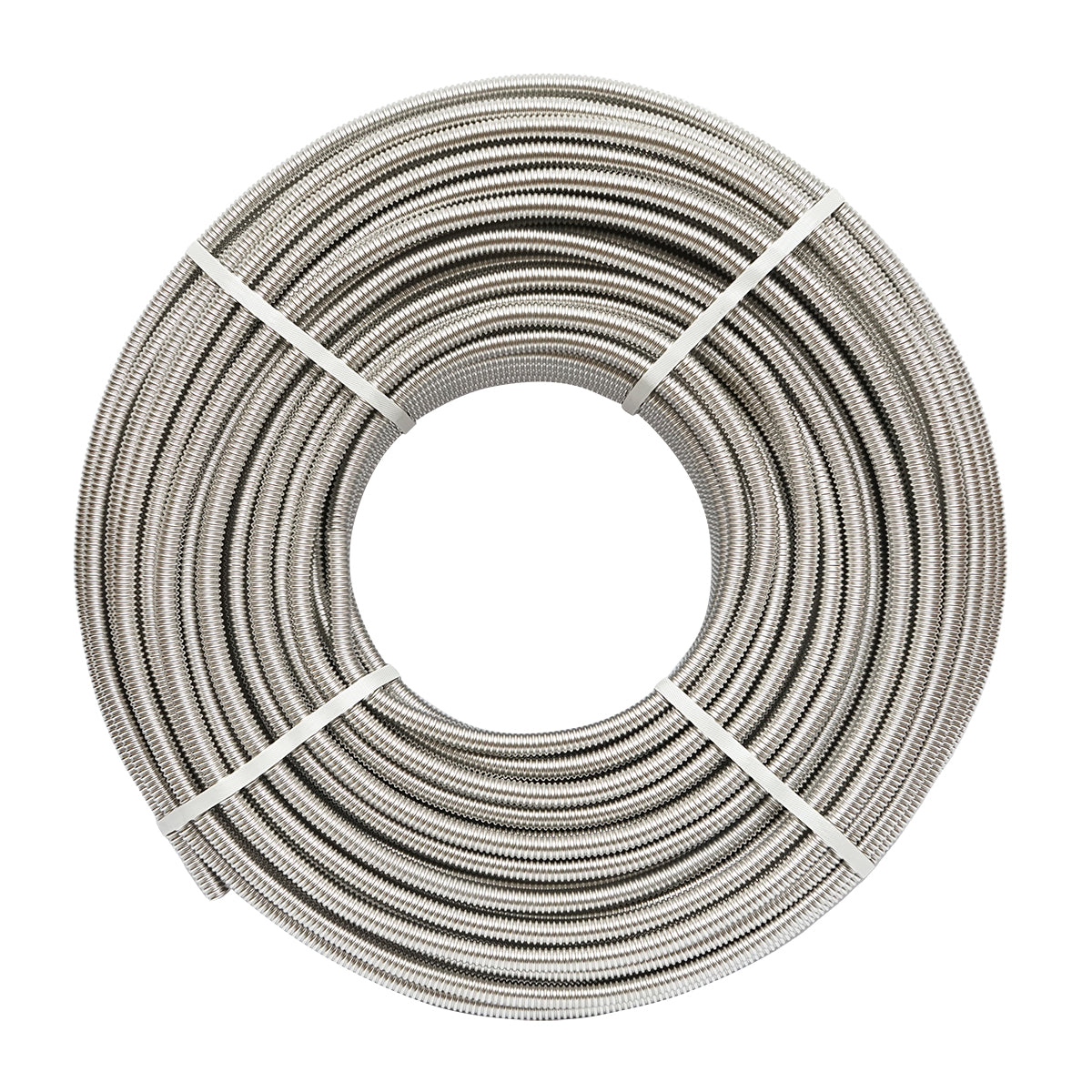 50m roll of flexible, corrugated stainless steel pipe DN16 for residential solar installations