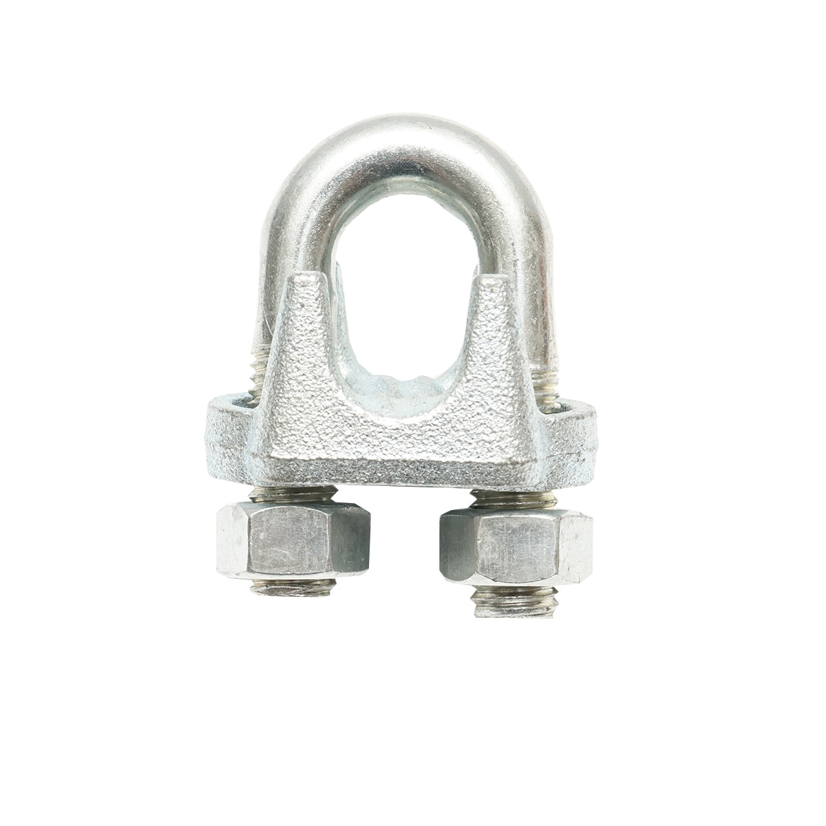 Galvanized clamp DIN 741-22 for 22 mm cable Breckner Germany