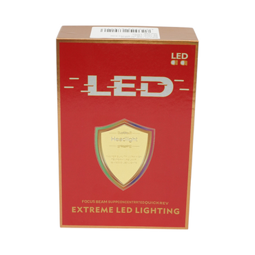 Set of 2 H11 LED car bulbs, 60W, 12-36V cold white light