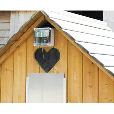 USA automated chicken coop for cats and dogs 600x240x10mm aluminum battery 4AA