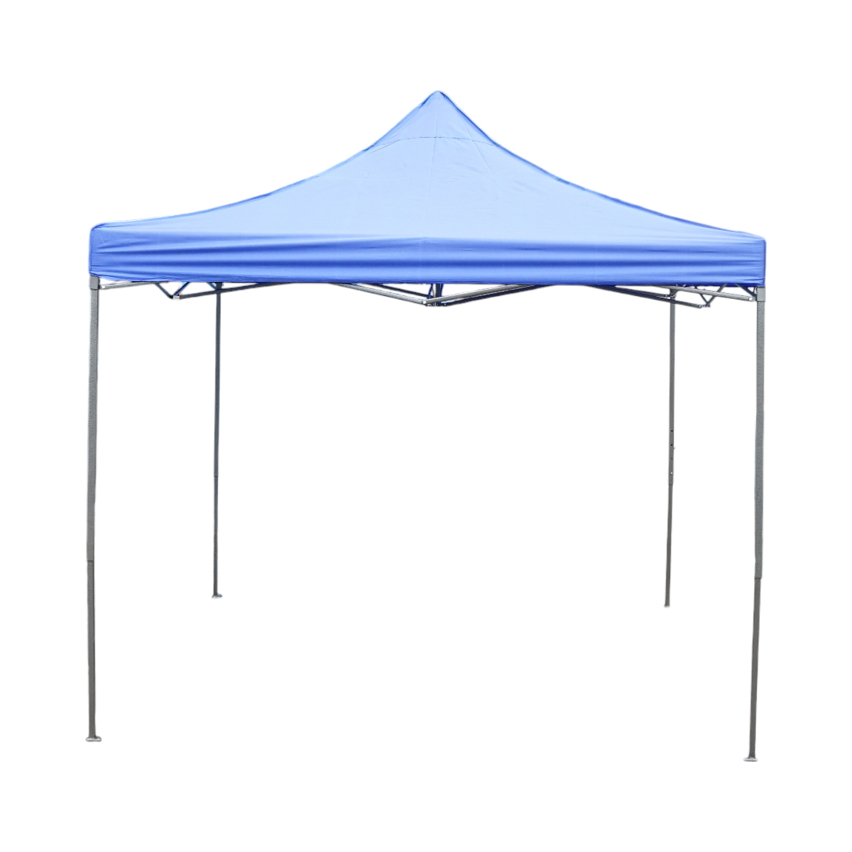 Blue pavilion tent 3x3m, adjustable height, foldable