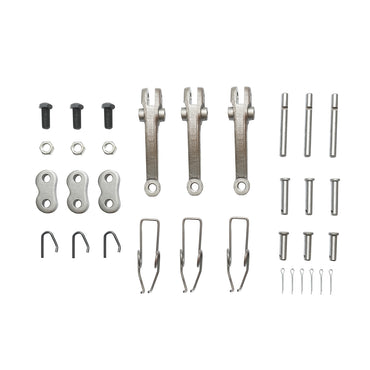 Set of clutch levers 12 inches for Massey Ferguson, Landini OEM codes 1810857M92, 3900546M91, 1639083M92, 1810857M91, B8766, 224-2