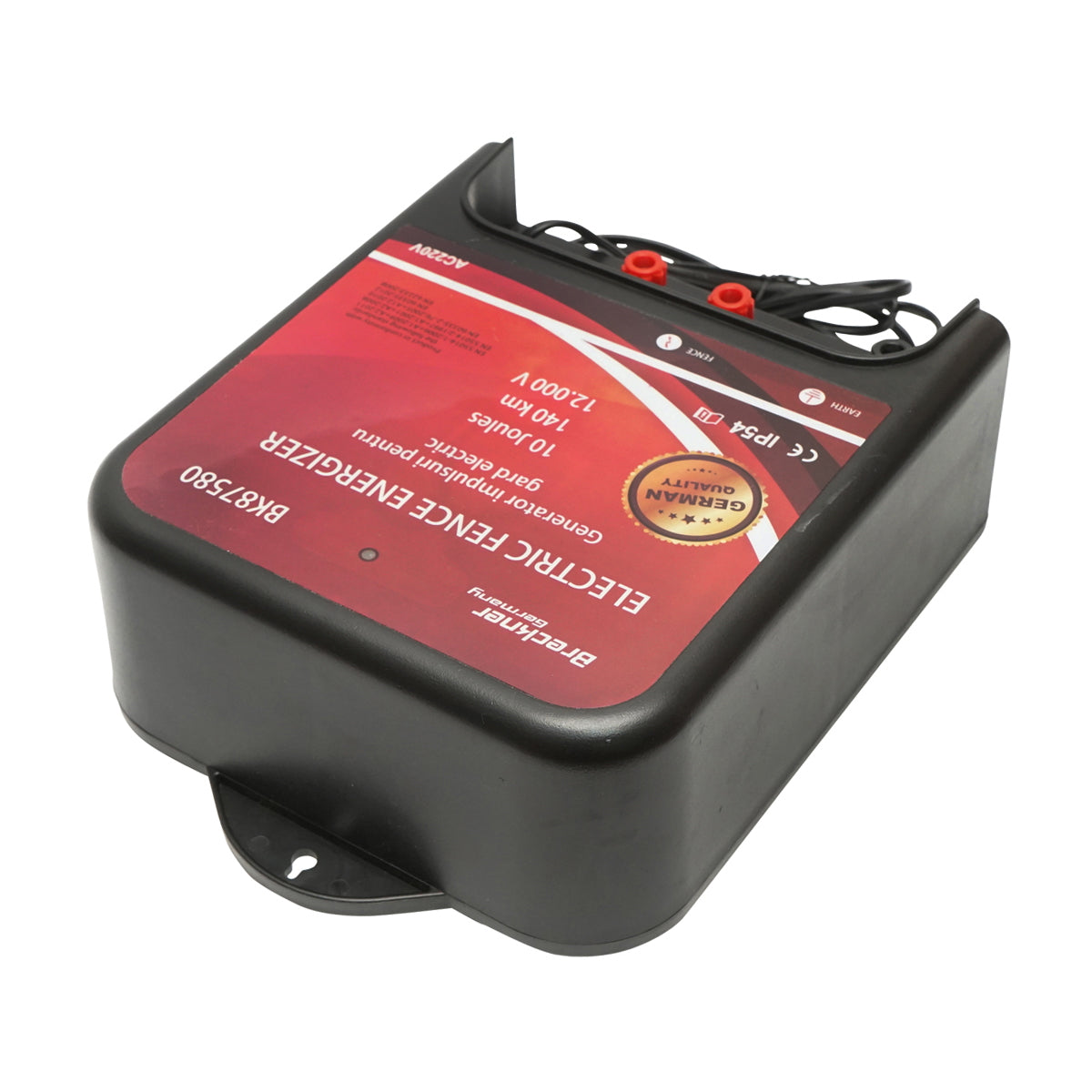 DC pulse generator device 220V, 10 Joules, 140km electric fence Breckner Germany