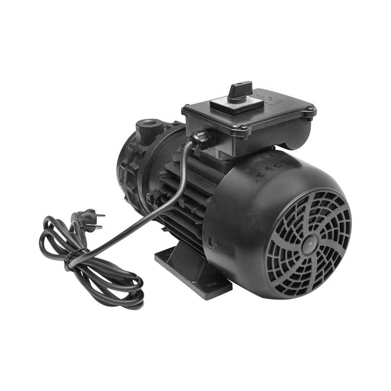 Dry vacuum pump with a 200L/min 1450rpm motor for the Breckner Germany cow milking machine.