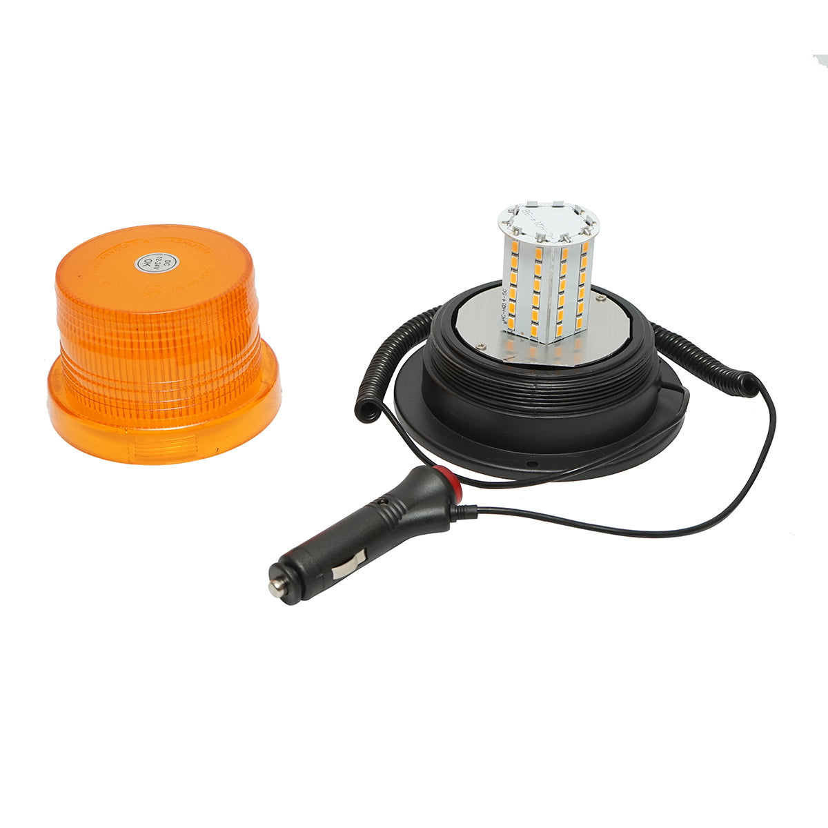 12-24V LED beacon with 3 functions and magnetic base IP65