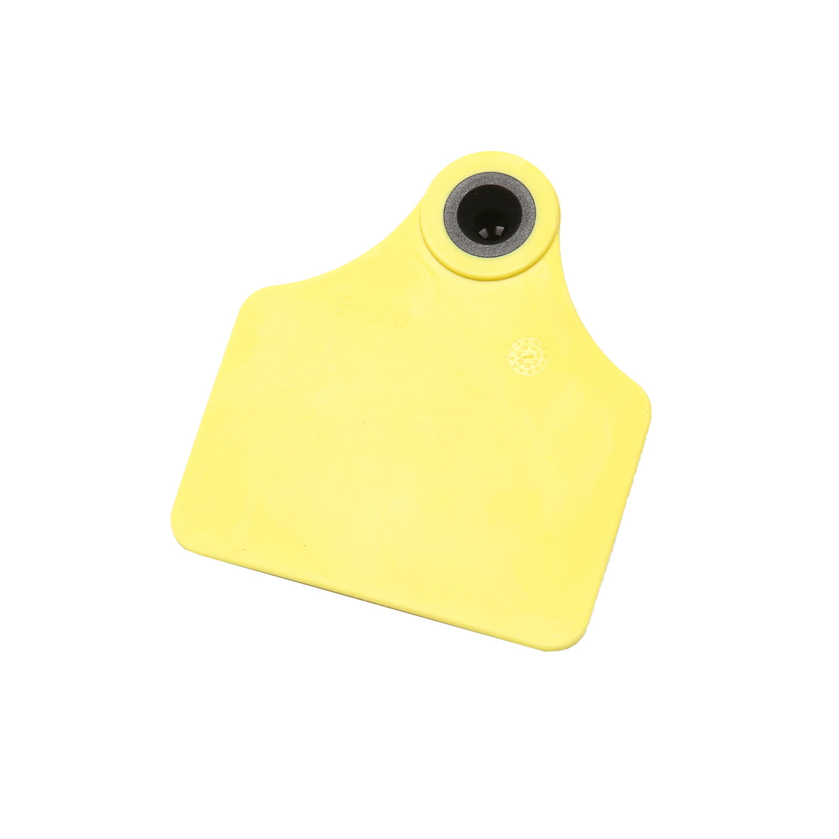 Set of unmarked yellow bell collars for cows Breckner Germany