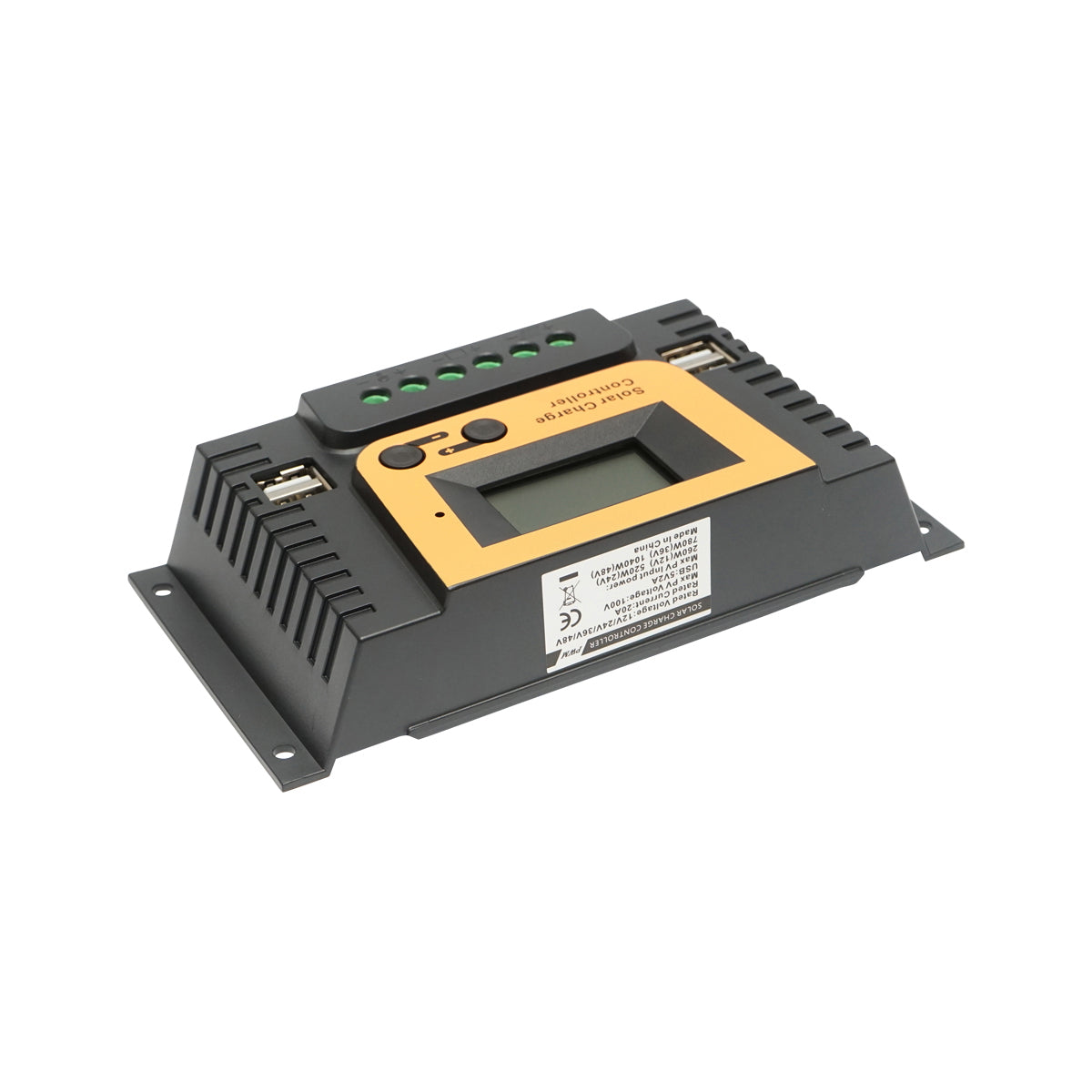 Voltage regulator for solar panel 12-24-36-48V 20A Breckner Germany