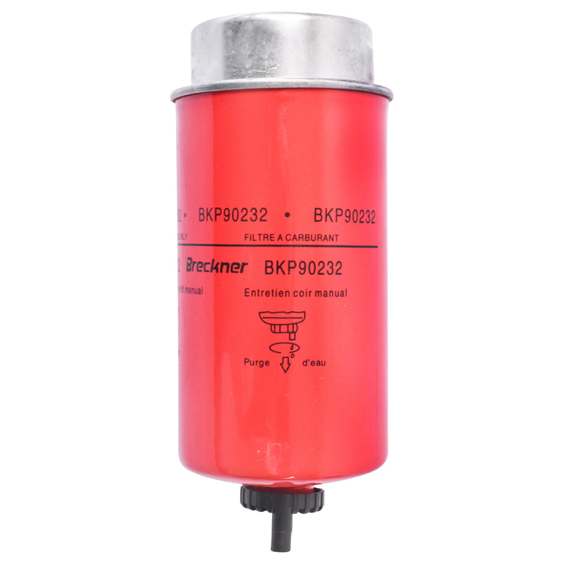 Fuel filter with water separator for John Deere, Claas P551422, WK8145, XN612, SN70197 OEM code RE509032 Breckner Germany