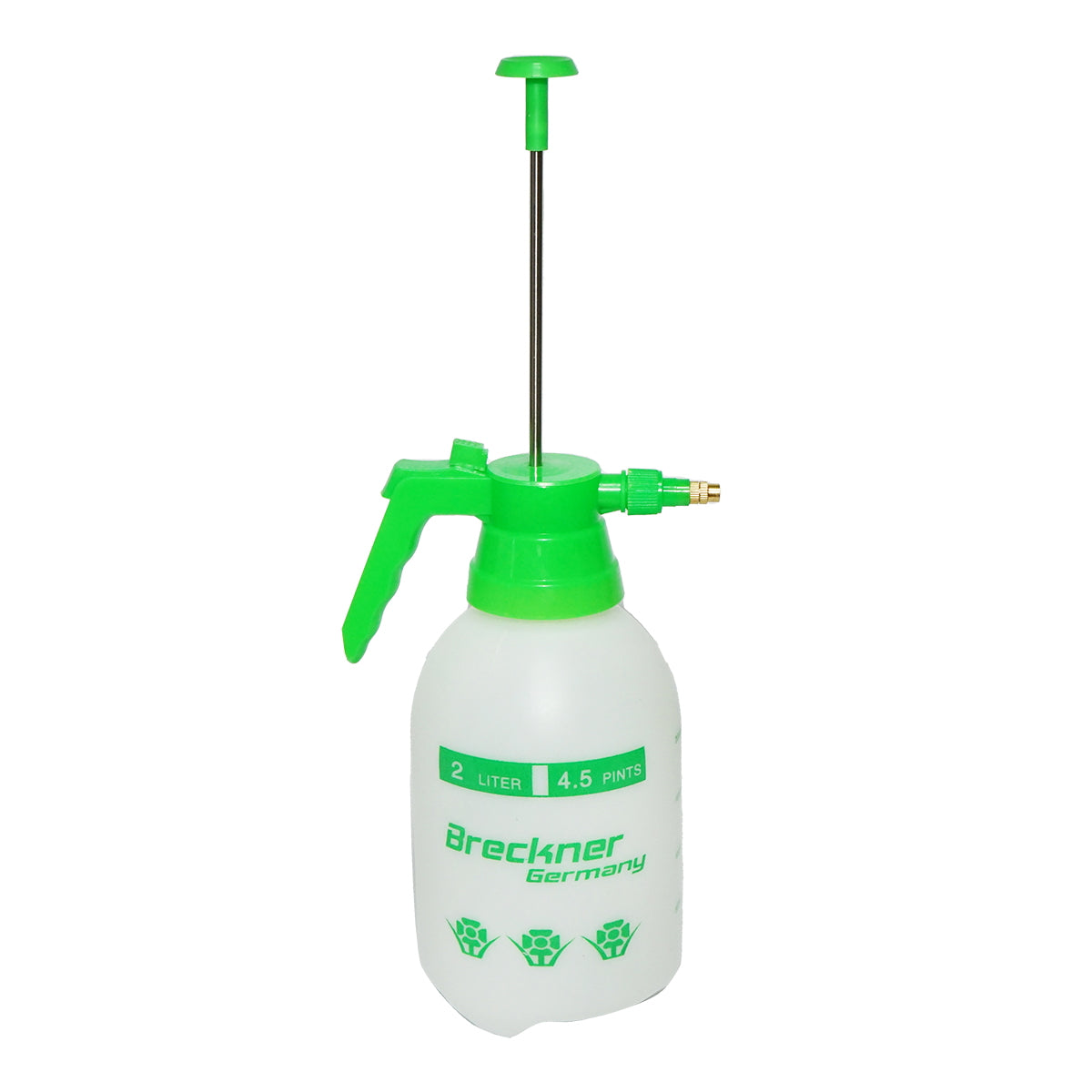 Manual spraying pump, 2L white sprayer Breckner Germany vermorel