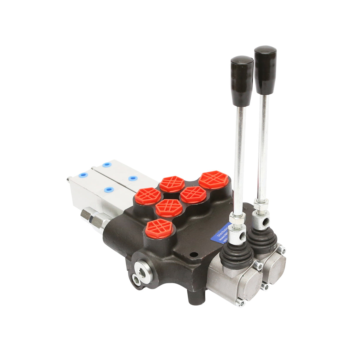 Hydraulic distributor P80 pneumatic with 2 ways Breckner Germany