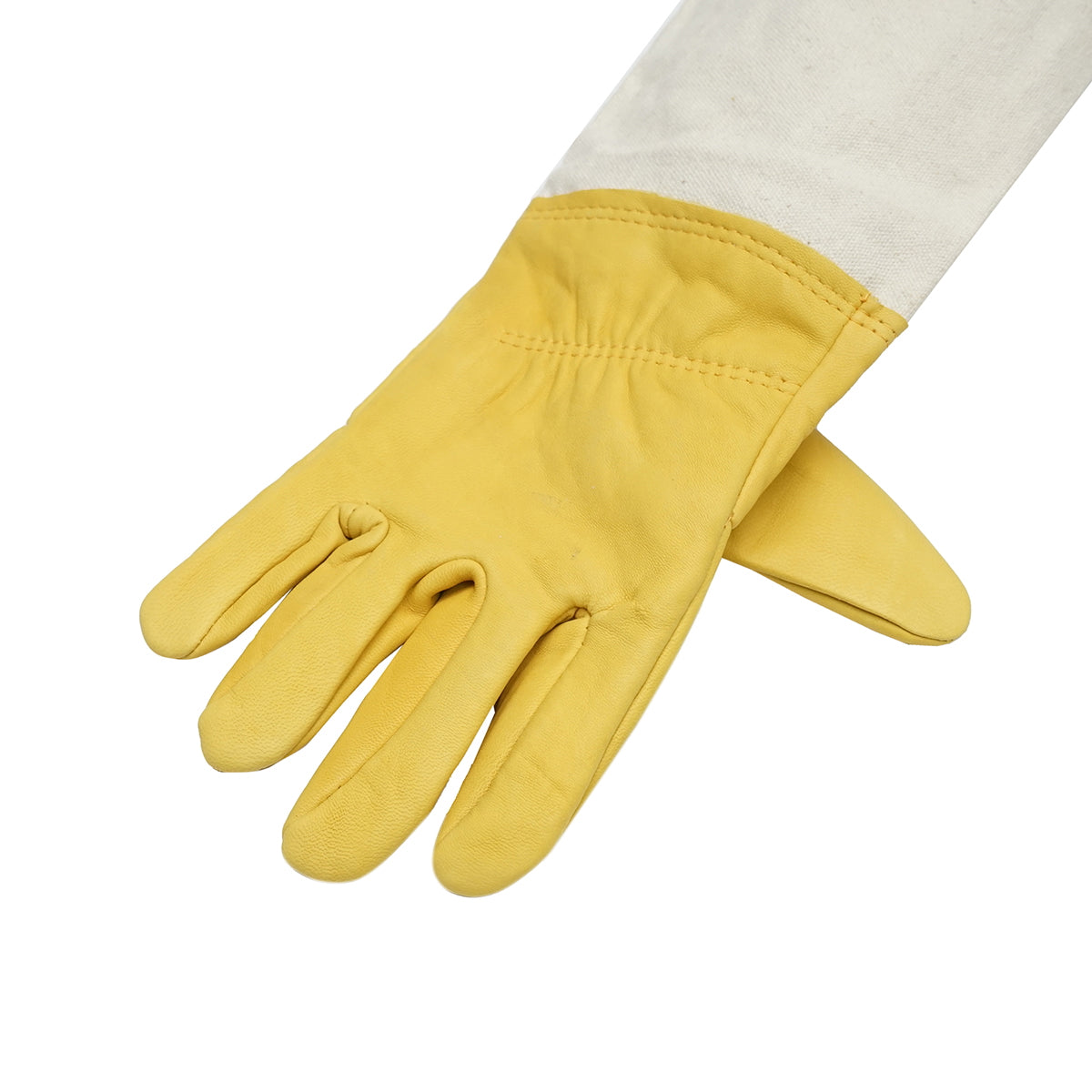 Goat leather beekeeping gloves L