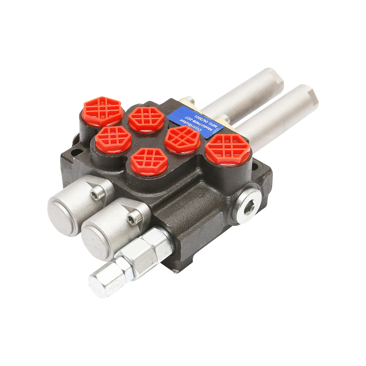 Hydraulic distributor P40 for joystick cable with 2 circuits Breckner Germany