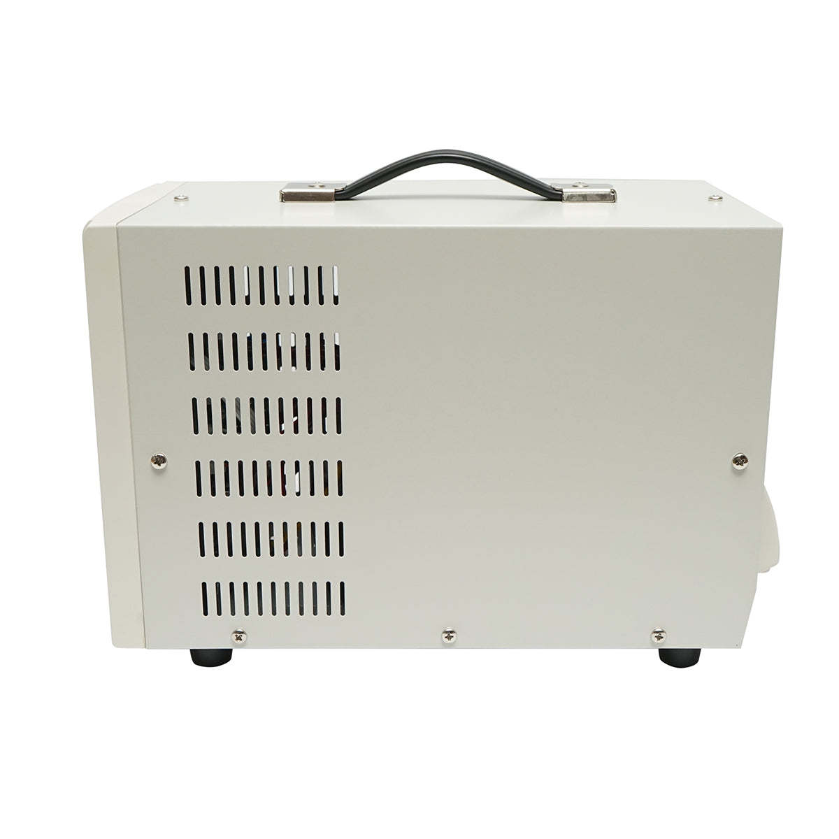 Single-phase automatic voltage stabilizer with relay 5000VA/140-260V, 2 Schuko sockets 230V, LCD display Breckner Germany