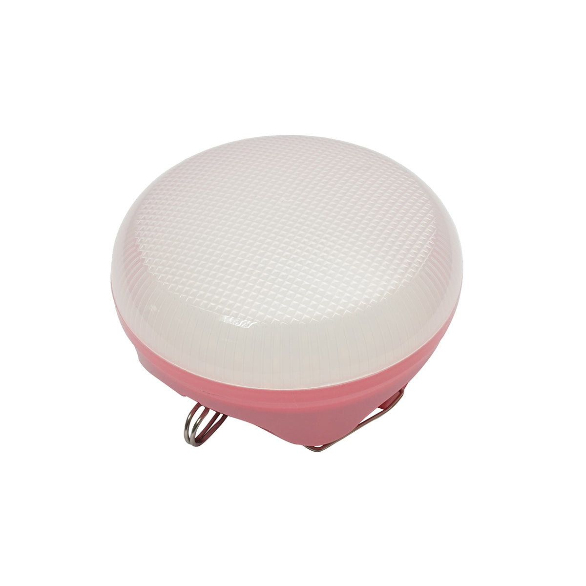300W LED lamp with solar panel and 3600mA battery, pink
