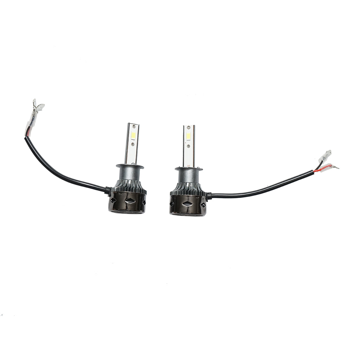 Set of 2 H1 LED car bulbs, 27W, 12V cold white light