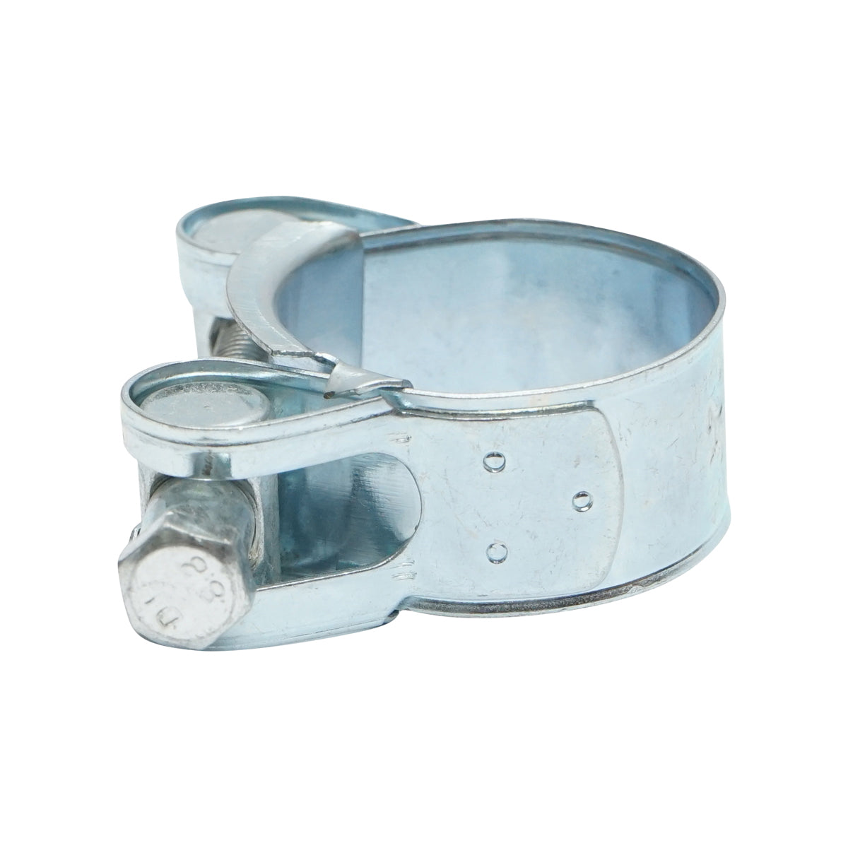 Force collar, galvanized metal clamp with screw W1 for hoses 36-39mm Breckner Germany