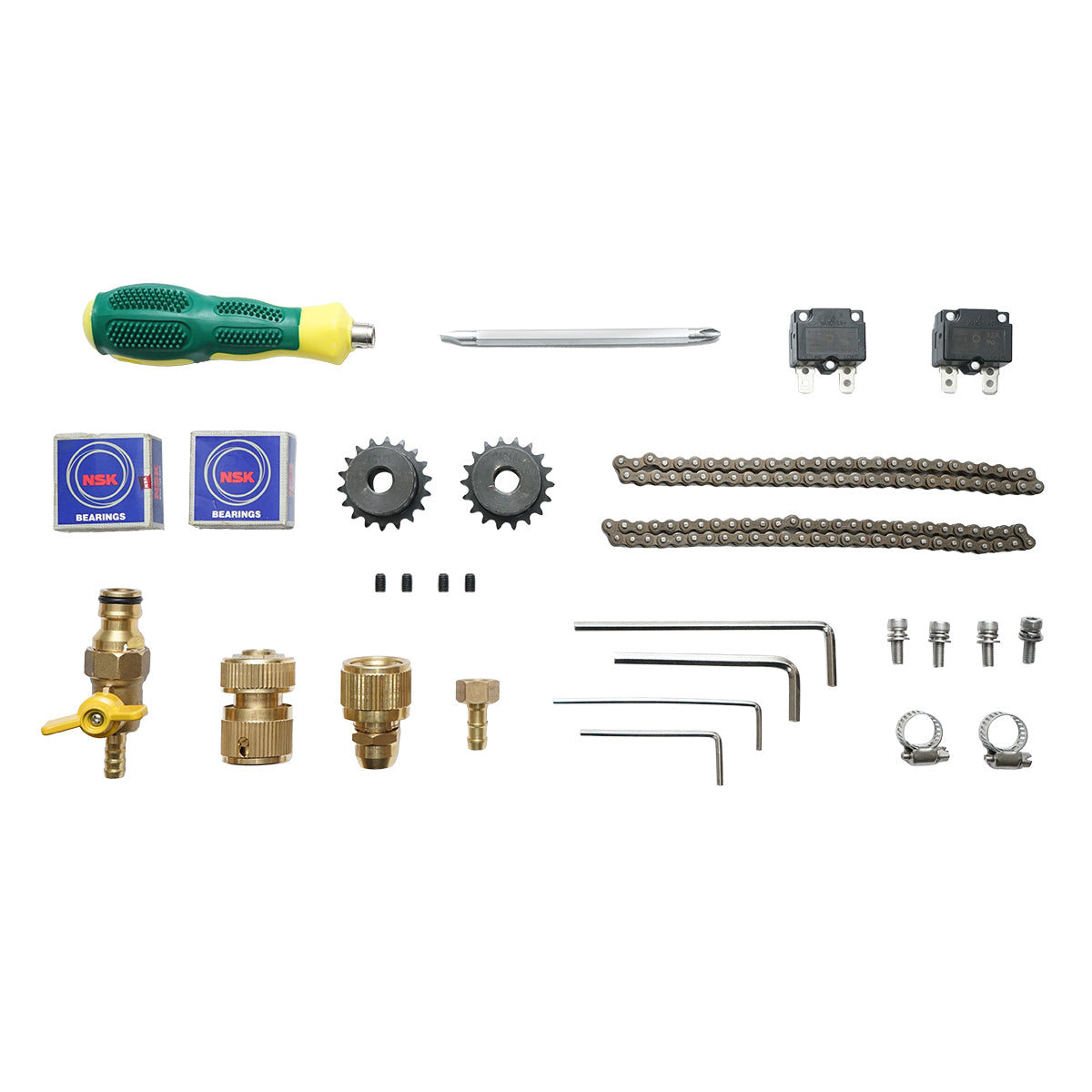 System for cleaning photovoltaic solar panels with battery or 220V and arm of up to 5.5m