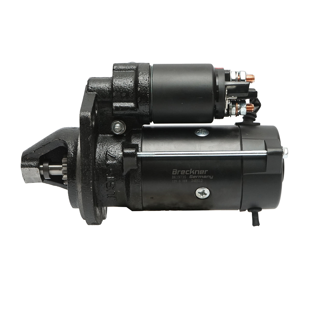Starter motor for Fiat, New Holland OEM code 4699705, 4763996, 4807375, 4832942, 504059251, 99449113, 123708526 Breckner Germany