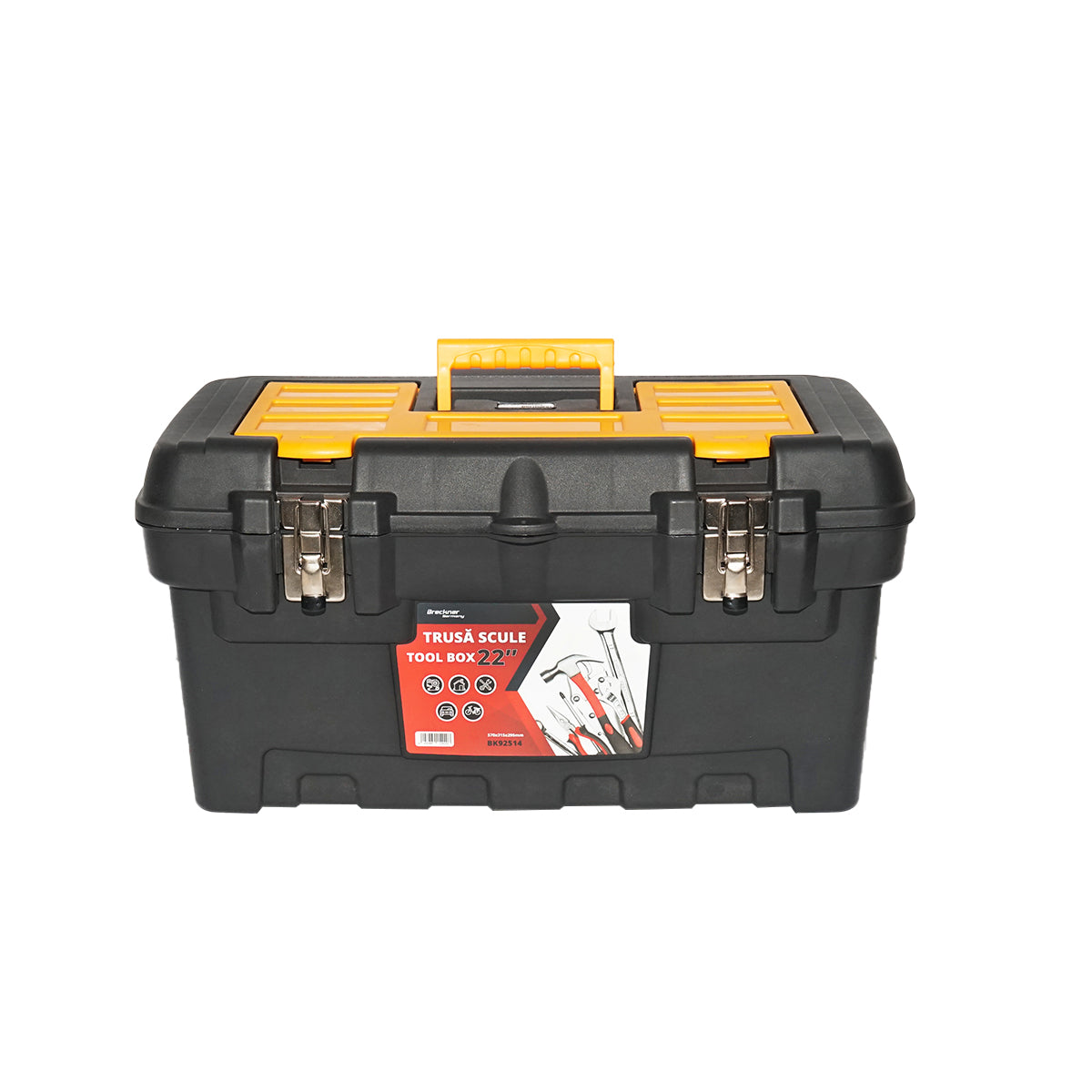 Plastic tool box 570x315x295mm Breckner Germany