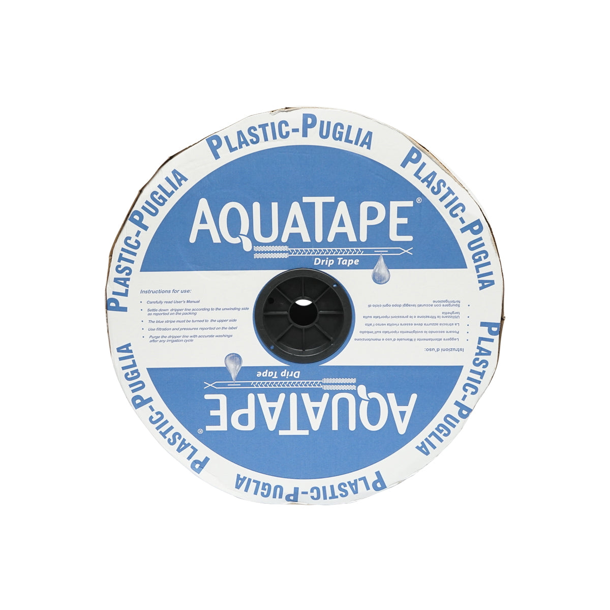 Drip irrigation tape, 3000M roll 1.5L/H, D16mm, 20cm spacing AquaTape