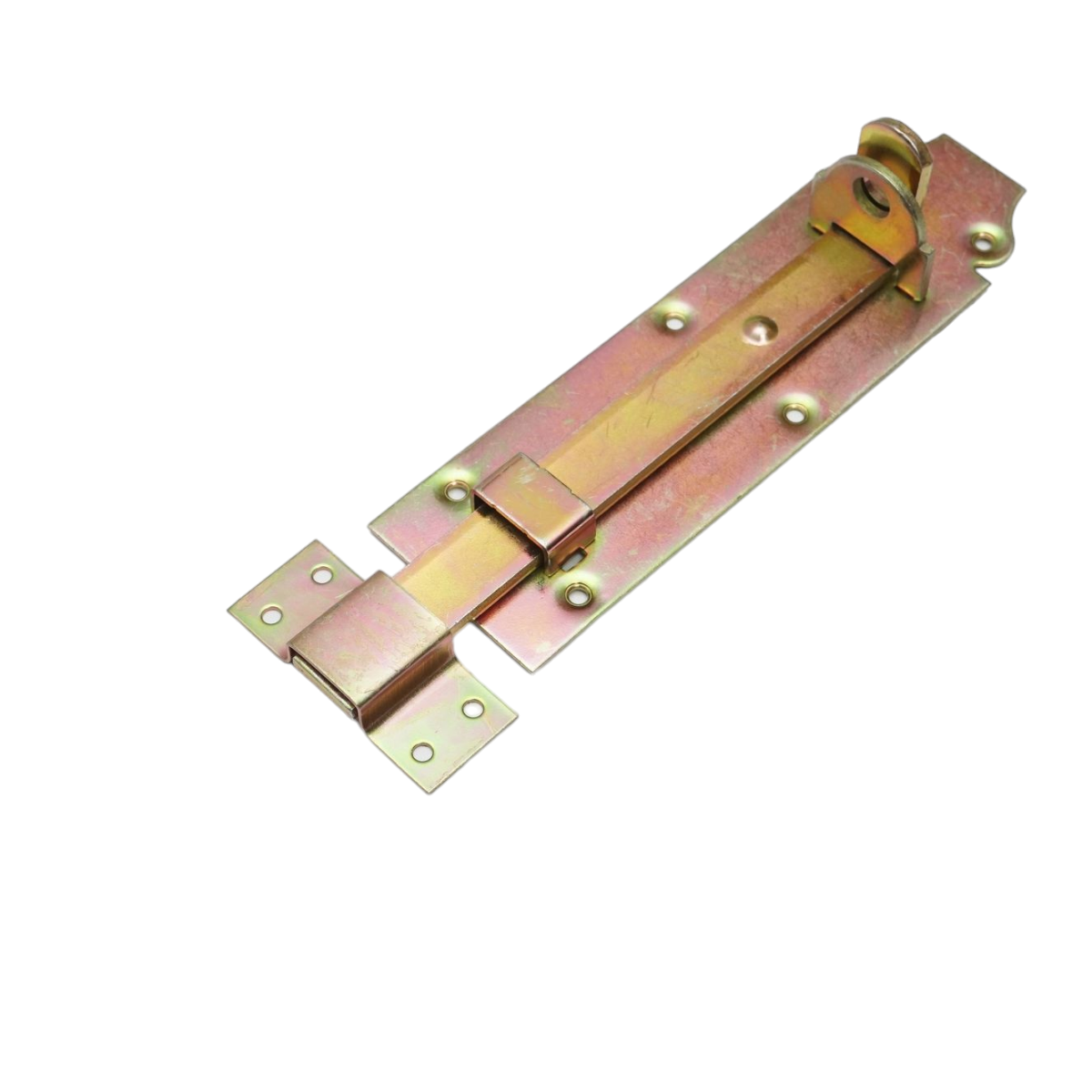 Flat latch 175mm with padlock blocking