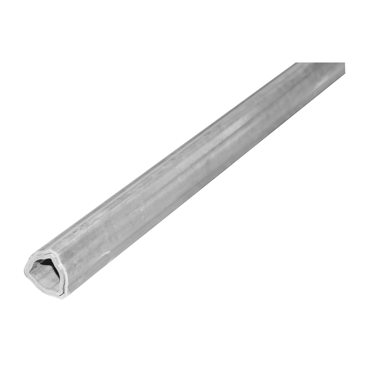 Set of triangular tube cardan series T6 exterior 54 and interior 45 cross 30.2x92 L=1.5m