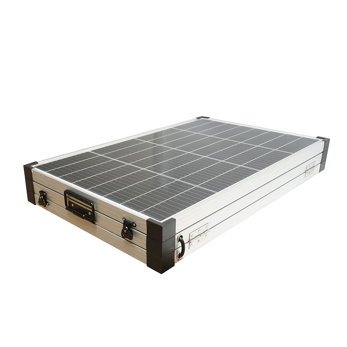 240W portable solar panel photovoltaic monocrystalline suitcase type with voltage regulator 12/24V 20Ah 2 USB ports Breckner Germany