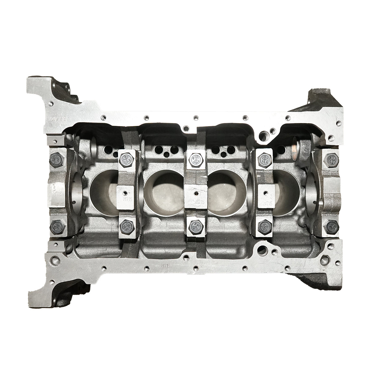 Engine block with oil seal Massey Ferguson OEM codes 3637377M91, 3641082M91, 4223781M91, 4225216M91, 3711315A, 3711345A, M7BA0225, ZZ50031, ZZ50038, ZZ50081, ZZ50224, ZZ50226