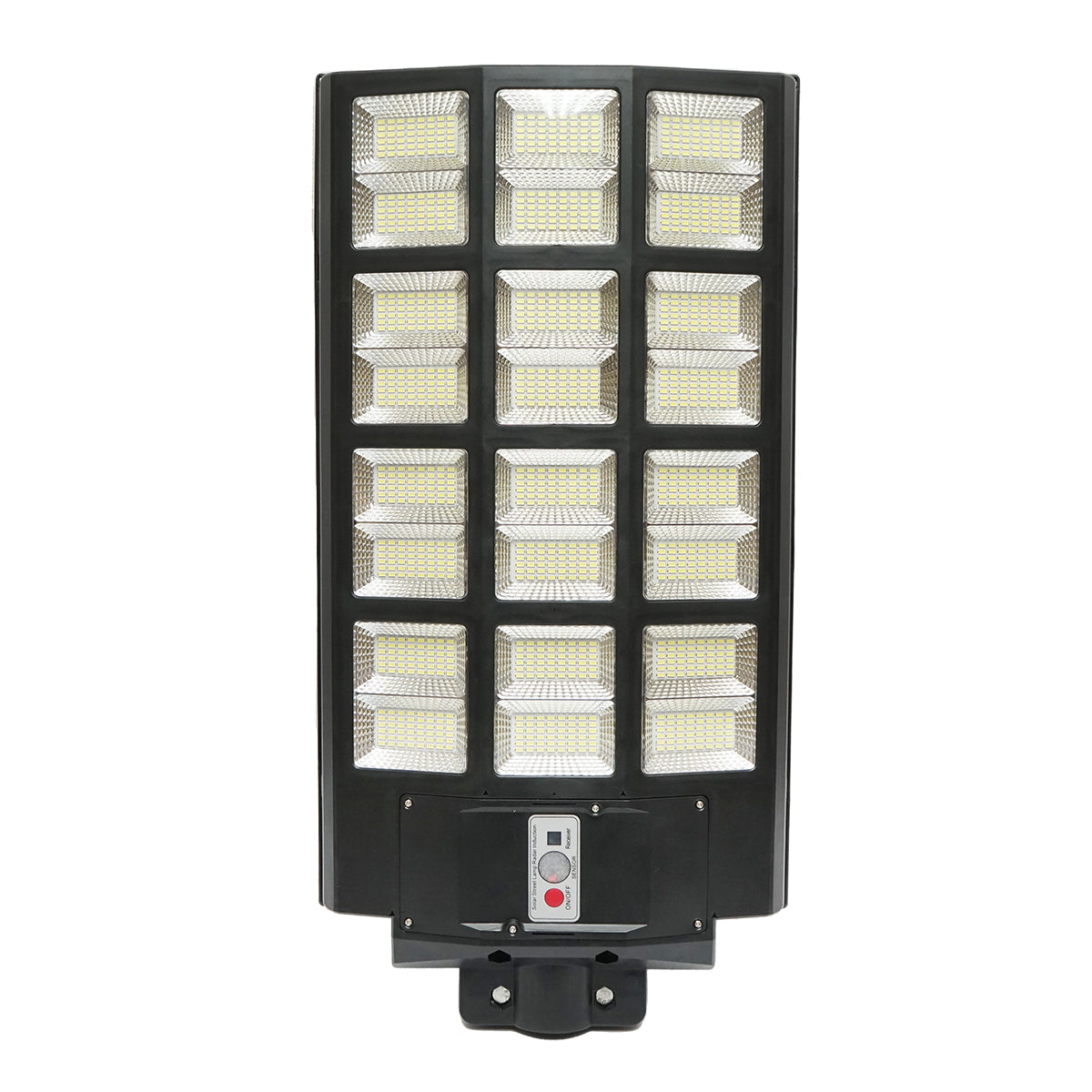 LED solar street lamp 1200W, 6500K, IP65 with solar panel motion sensor remote control Breckner Germany