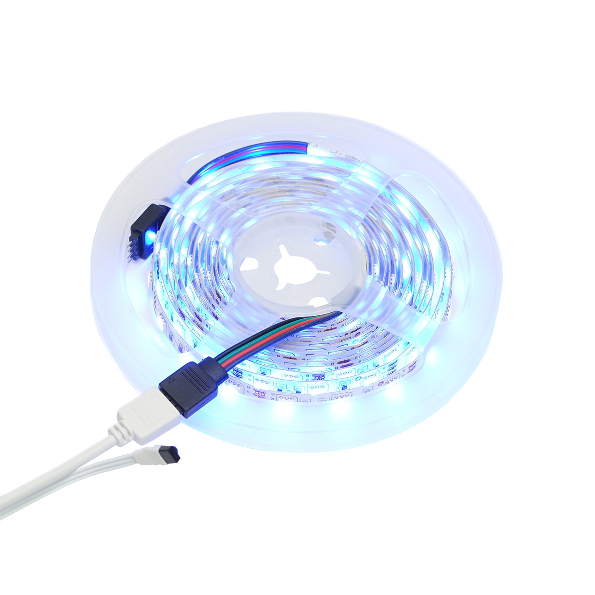 LED strip 5050 14.4W/m RGB, 12-220V roll 3m, 60 LEDs/m IP20 Breckner Germany