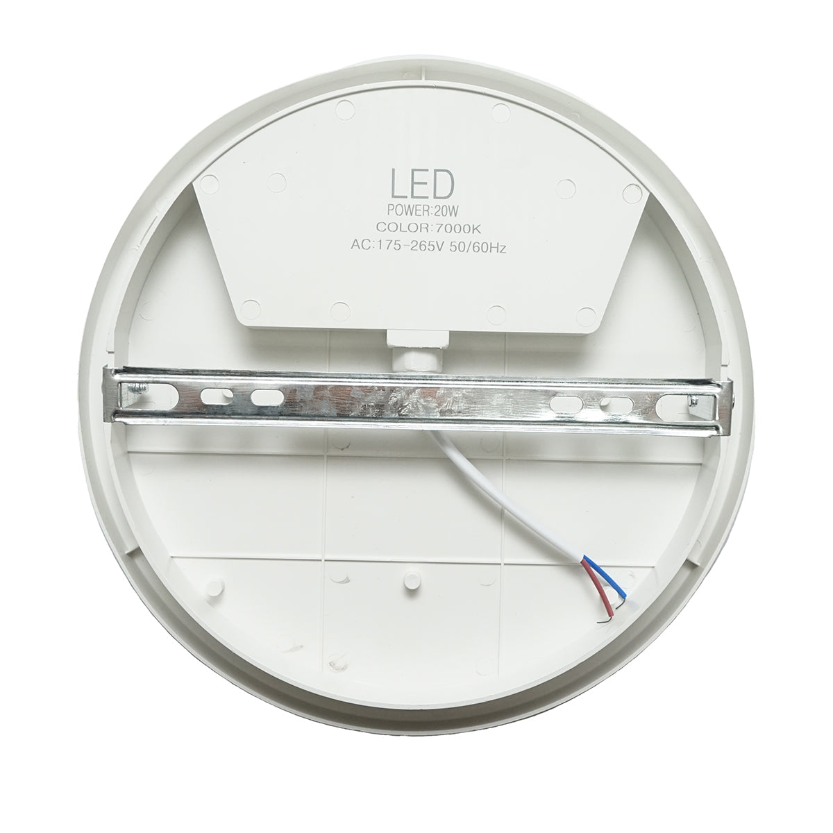 LED ceiling light 20W, 220V, 7000K cold light lighting fixture 218x70mm interior/exterior Breckner Germany