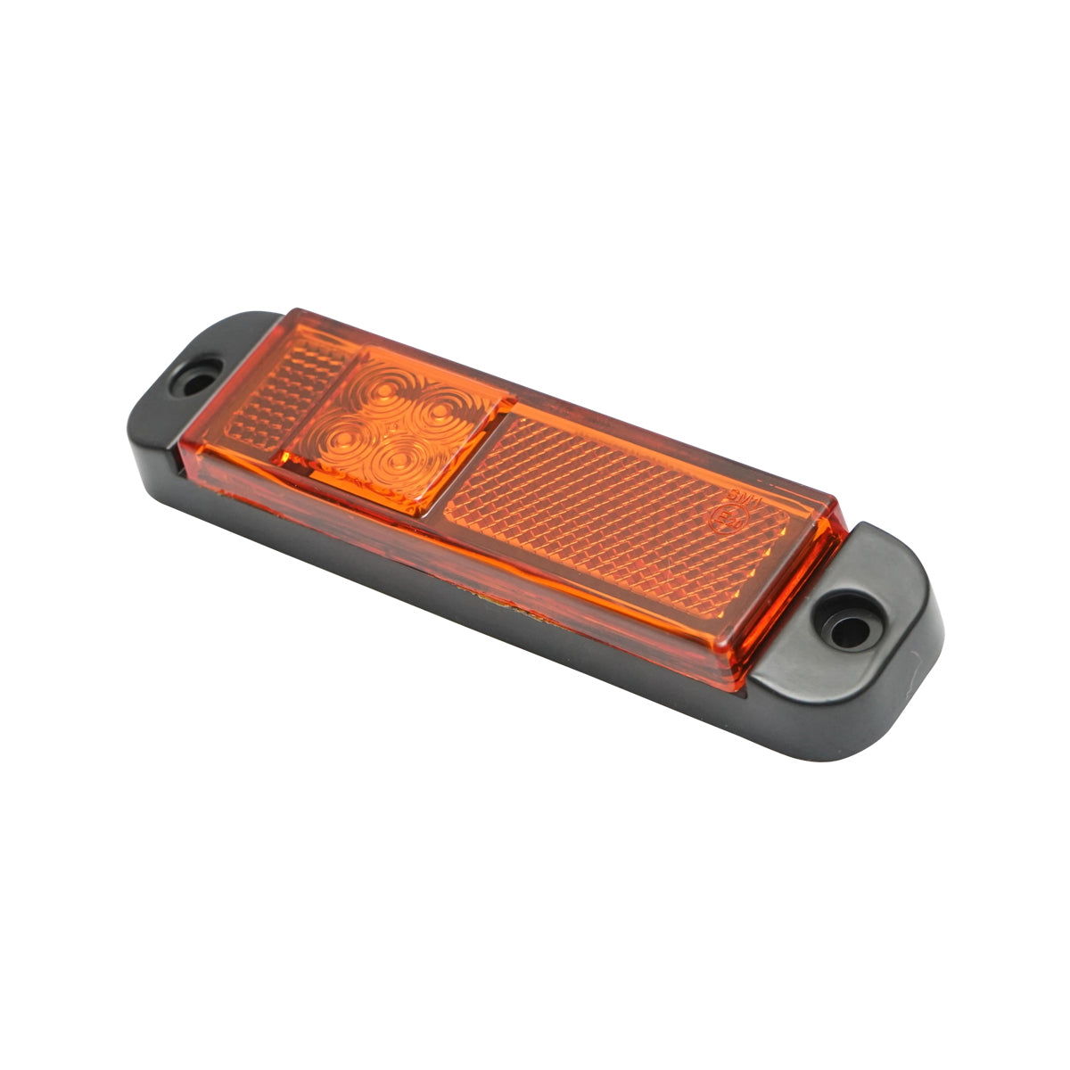 Yellow LED side lamp 130mm 12-24V Breckner Germany