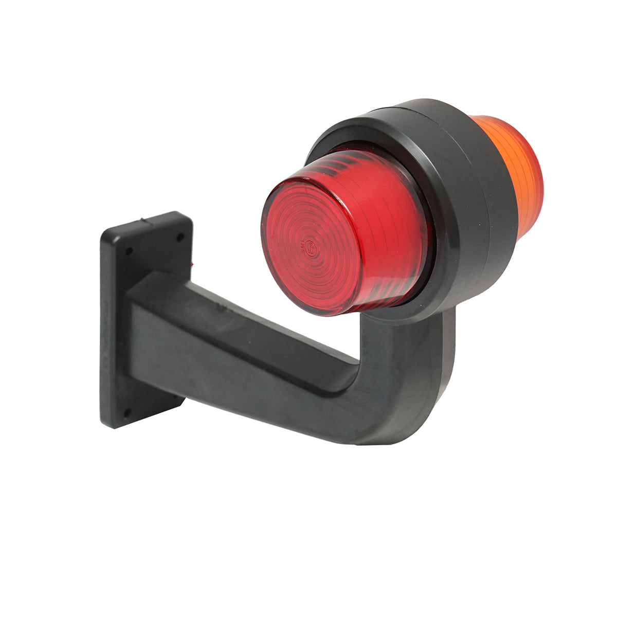 Set of LED side marker lights with arm 12-24V, yellow-red FR0158 Breckner Germany