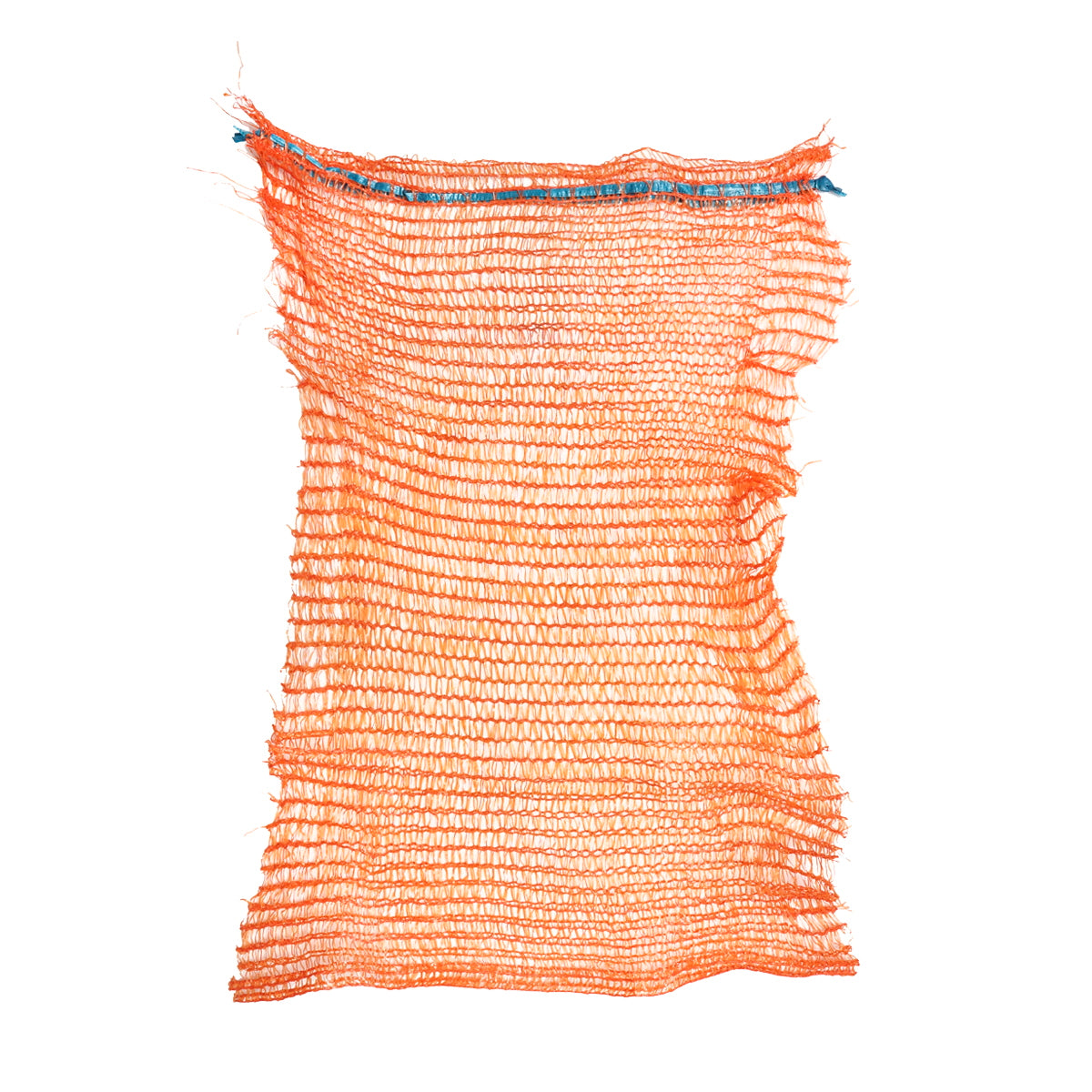 Raschel bag with handle 330x500mm for vegetables 10Kg orange