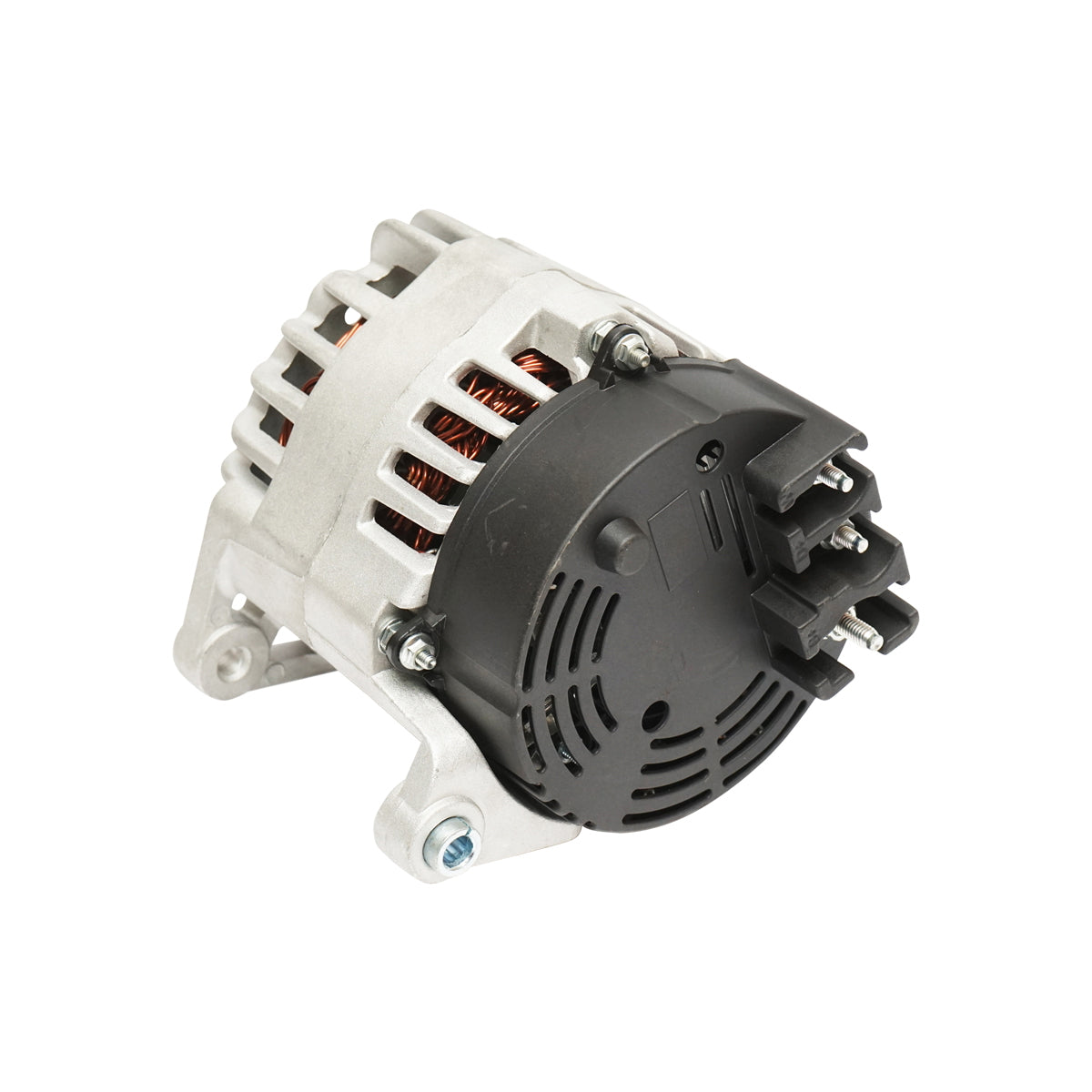 12V, 65A alternator for Fiat, JCB, Caterpillar, Perkins engine OEM code 101210-1010, 101210-1011, DAN1072, 185046500, 185046501, U85046501, U85046501R, 11662789, 332F7240, 71440394, 71440478, 745120, 787385, 947305